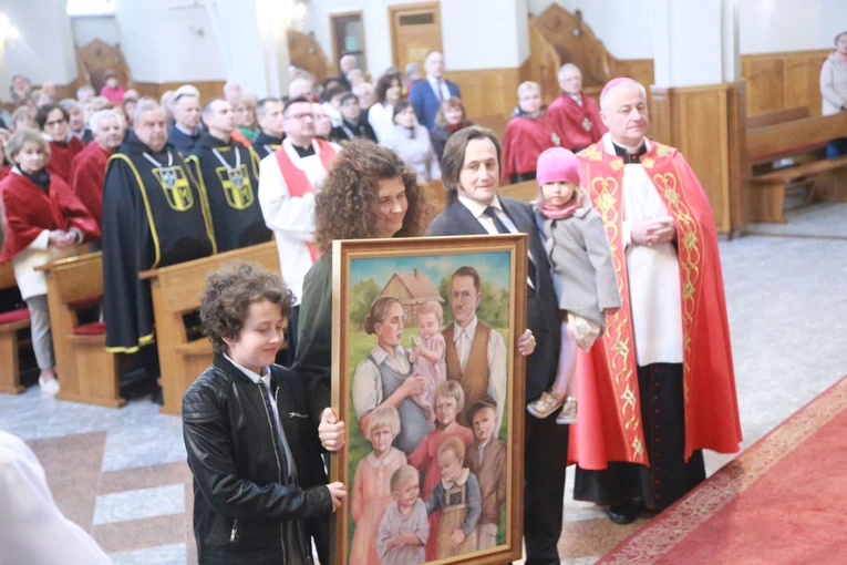 Bł. rodzina Ulmów w Mielcu