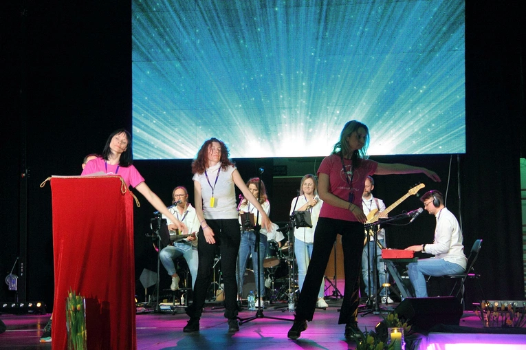 Rekolekcje na hali w Koszalinie