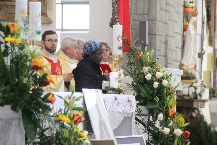 Męcina. Śluby wieczyste s. Magdaleny, misjonarki Afryki