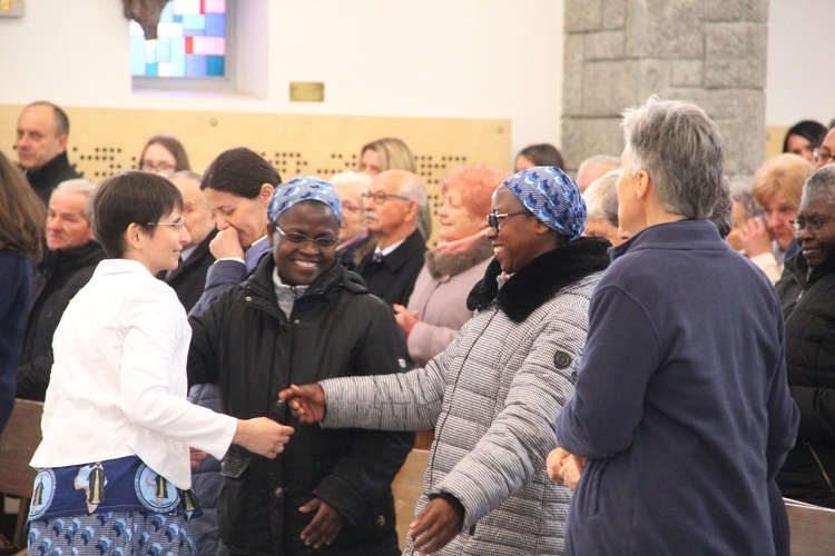 Męcina. Śluby wieczyste s. Magdaleny, misjonarki Afryki