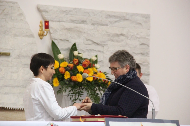 Męcina. Śluby wieczyste s. Magdaleny, misjonarki Afryki