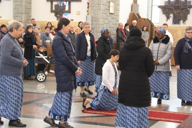 Męcina. Śluby wieczyste s. Magdaleny, misjonarki Afryki