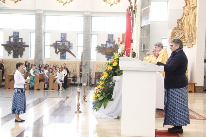 Męcina. Śluby wieczyste s. Magdaleny, misjonarki Afryki