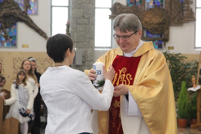 Męcina. Śluby wieczyste s. Magdaleny, misjonarki Afryki