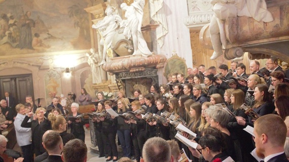 Koncert paschalny na zakończenie warsztatów muzyczno-liturgicznych w Głogówku