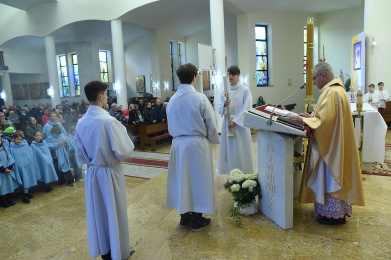 Relikwie św. Jana Pawła II w par. MBNP w Krynicy-Zdroju 