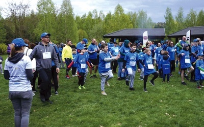 Na uczestników czekały dwa dystanse – 1 km lub 5 km.