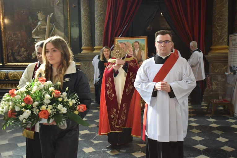 Relikwie bł. rodziny Ulmów w Sandomierzu