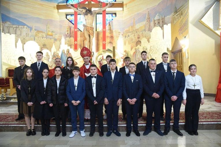 Bierzmowanie w parafii św. Heleny w Nowym Sączu 2024