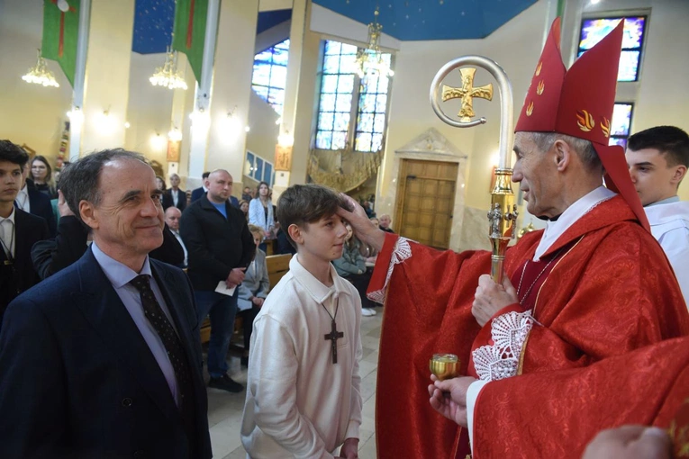 Bierzmowanie w parafii św. Heleny w Nowym Sączu 2024