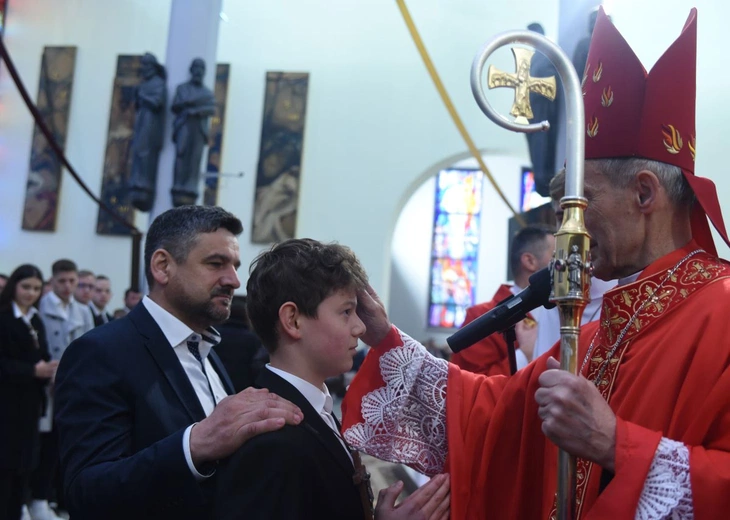 Bierzmowanie w parafii św. Pawła w Bochni 2024