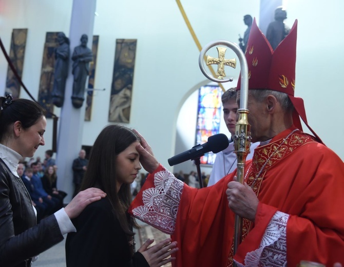 Bierzmowanie w parafii św. Pawła w Bochni 2024