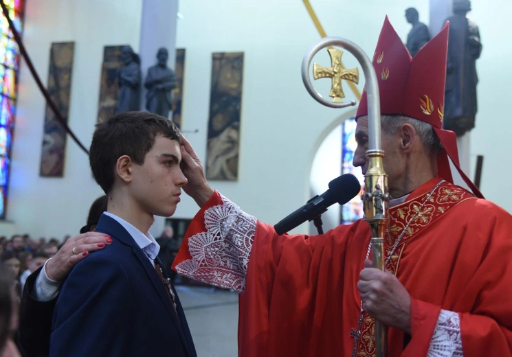 Bierzmowanie w parafii św. Pawła w Bochni 2024