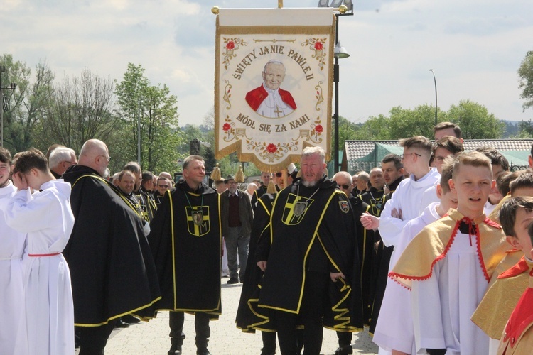 Dedykacja kościoła św. Jana Pawła II w Nowym Sączu