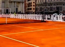 Rzym. Światowy tenis na... historycznym placu