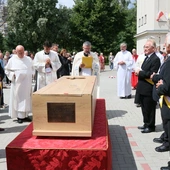 Relikwie bł. Piotra Frassati odwiedziły Lublin w 2016 roku.