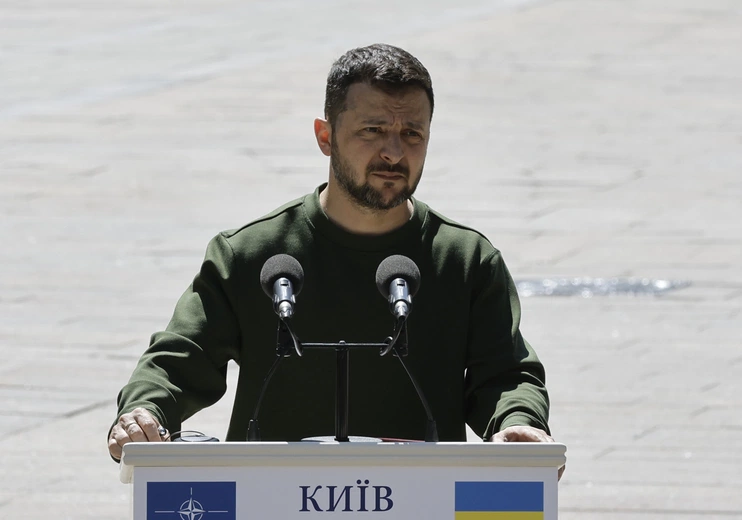 Zełenski: nasz kraj zasługuje na zaproszenie do NATO