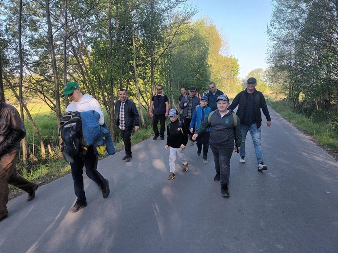 Pielgrzymka mężczyzn do Kocudzy