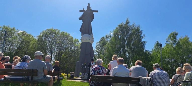 Nabożeństwo majowe w Domacynie