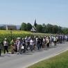 Pielgrzymka prowadziła przez Gogołów, Wiry i Tąpadła. 