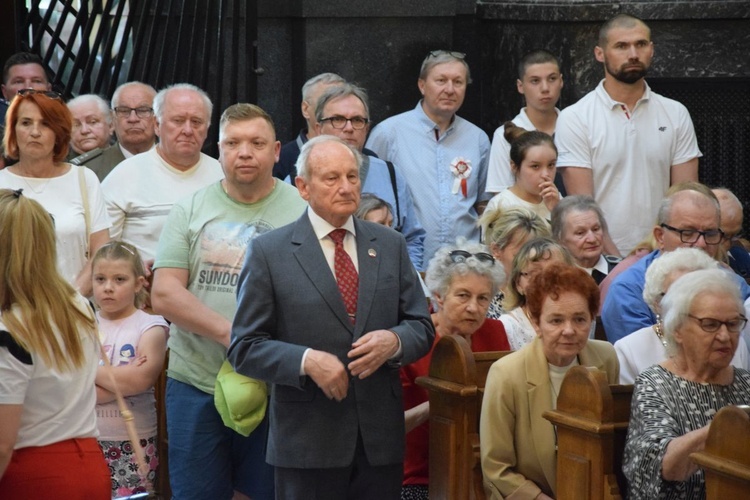 Obchody rocznicy uchwalenia Konstytucji 3 maja w kościele garniznowym w Radomiu