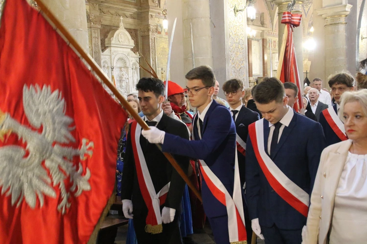 Płock. Święto Trzeciego Maja w katedrze
