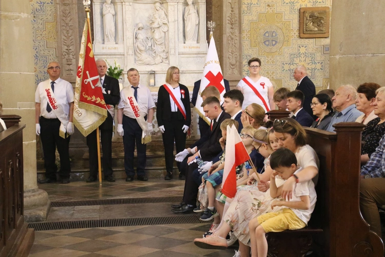Płock. Święto Trzeciego Maja w katedrze