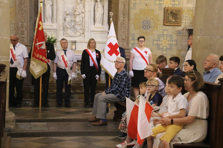 Płock. Święto Trzeciego Maja w katedrze