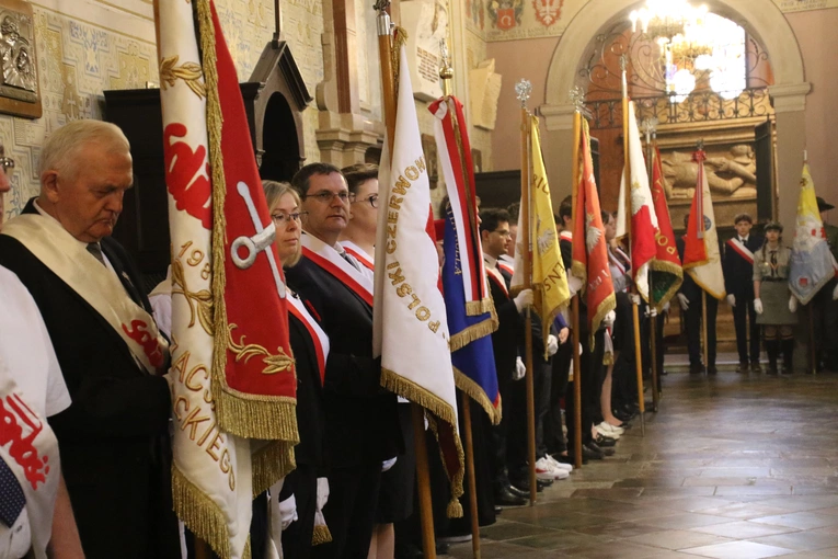 Płock. Święto Trzeciego Maja w katedrze