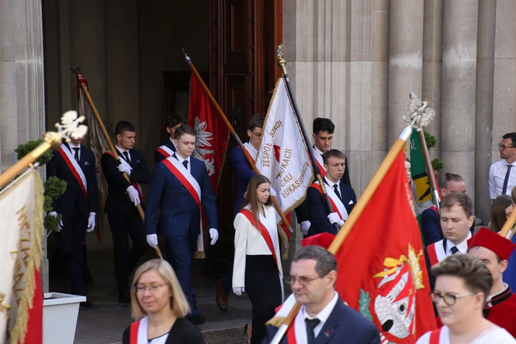 Płock. Święto Trzeciego Maja w katedrze