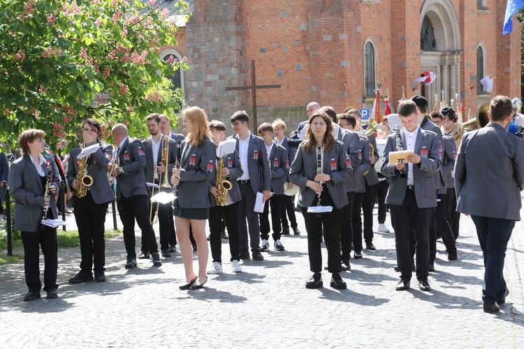 Płock. Święto Trzeciego Maja w katedrze