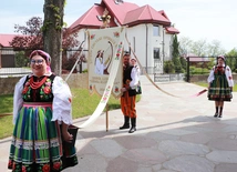 Poświęcenie chorągwi procesyjnej w Słupi