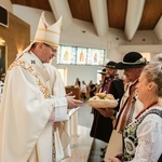 Poświęcenie konfesjonałów u bł. Doroty