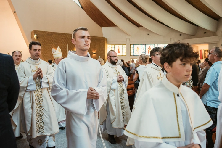 Poświęcenie konfesjonałów u bł. Doroty