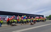 Protest rolników 1. dnia Europejskiego Kongresu Gospodarczego w Katowicach