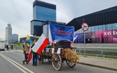 Protest rolników 1. dnia Europejskiego Kongresu Gospodarczego w Katowicach