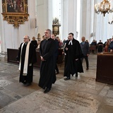 Modlitwa za radnych i władze Gdańska w bazylice Mariackiej