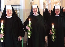 	Jubilatki podczas uroczystości w macierzystym domu zakonnym.