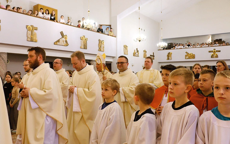 Mszy św. przewodniczył bp Marek Solarczyk.
