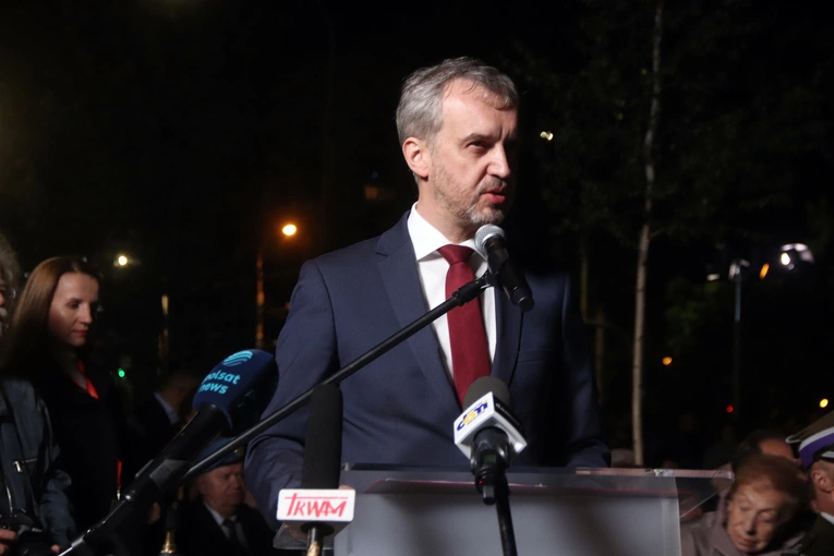 Odsłonięcie pomnika Żołnierzy Wyklętych we Wrocławiu