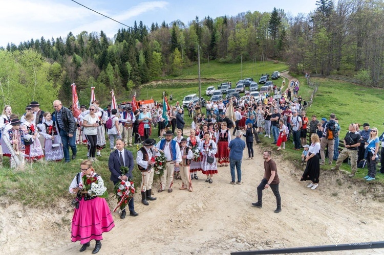 Uroczystości na Przysłopie