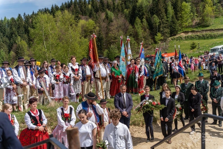 Uroczystości na Przysłopie