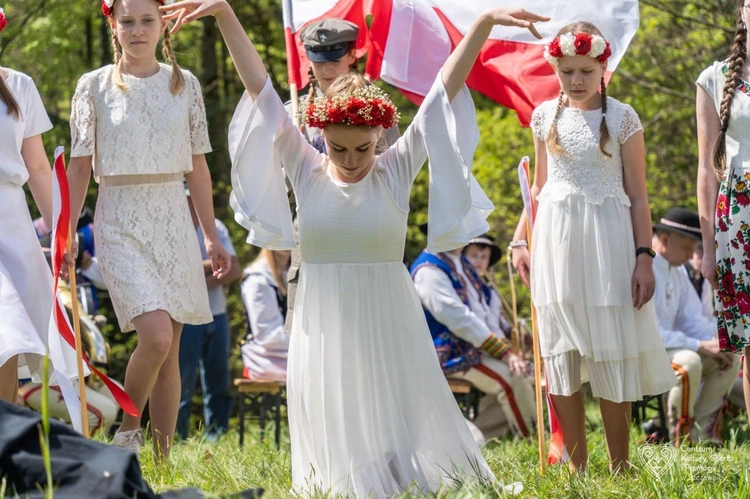 Uroczystości na Przysłopie