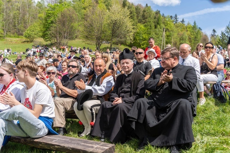 Uroczystości na Przysłopie