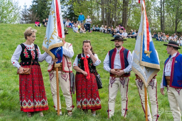 Uroczystości na Przysłopie