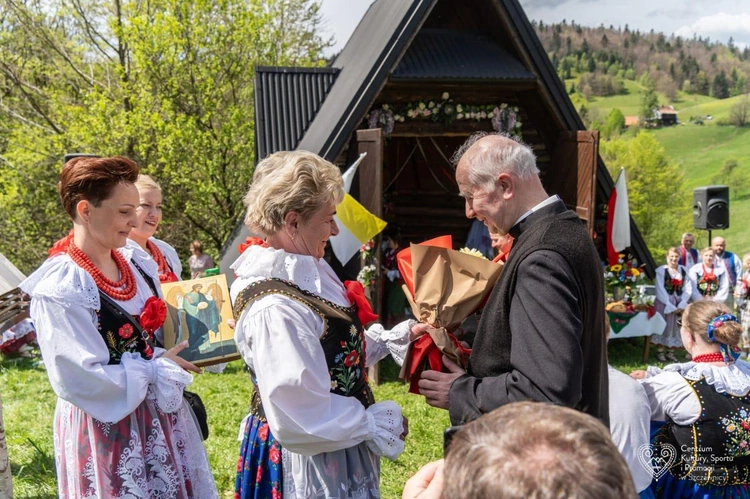Uroczystości na Przysłopie