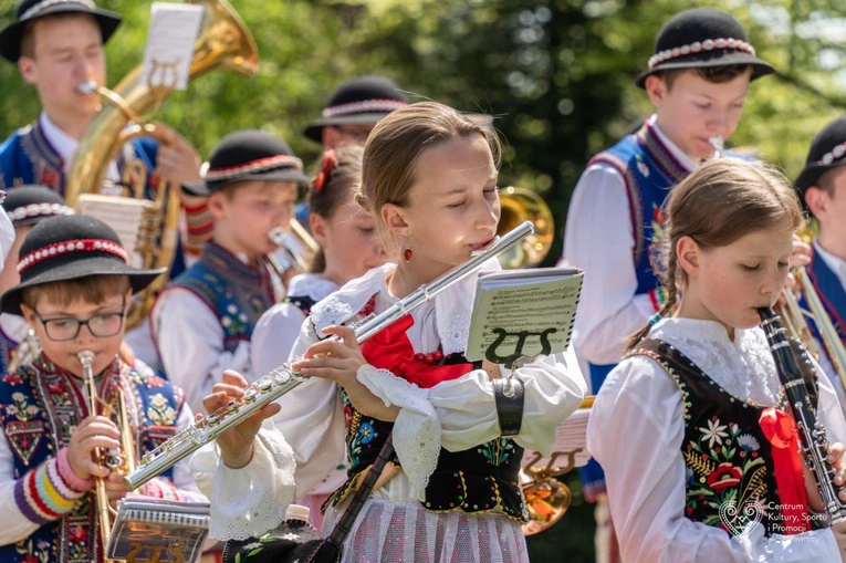 Uroczystości na Przysłopie