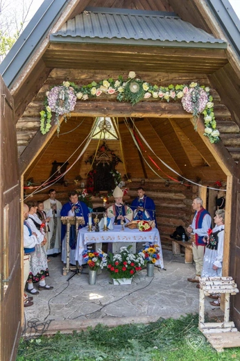 Uroczystości na Przysłopie