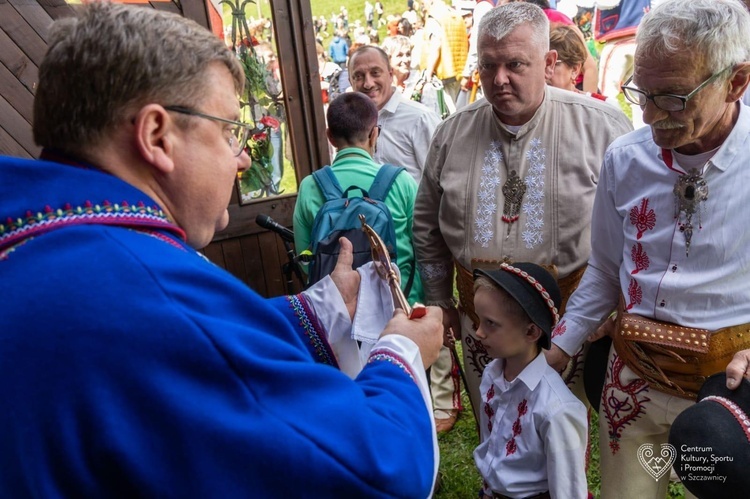 Uroczystości na Przysłopie