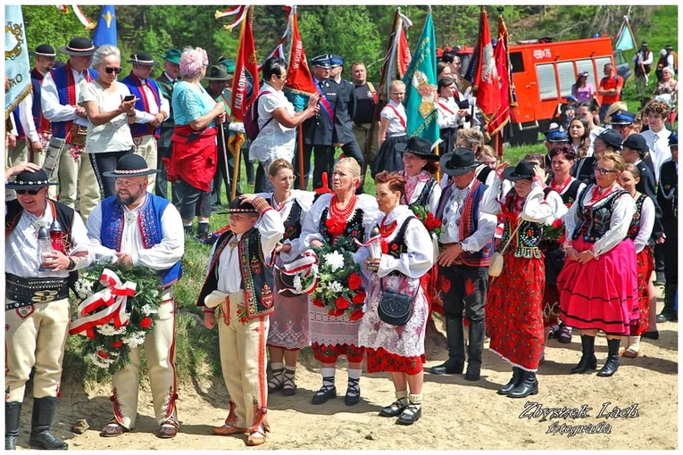 Uroczystości na Przysłopie